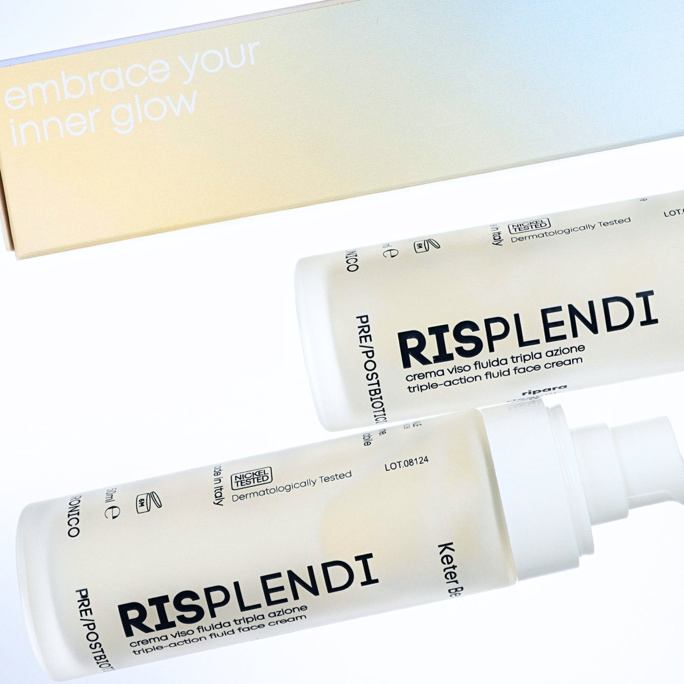 RISPLENDI crema viso fluida