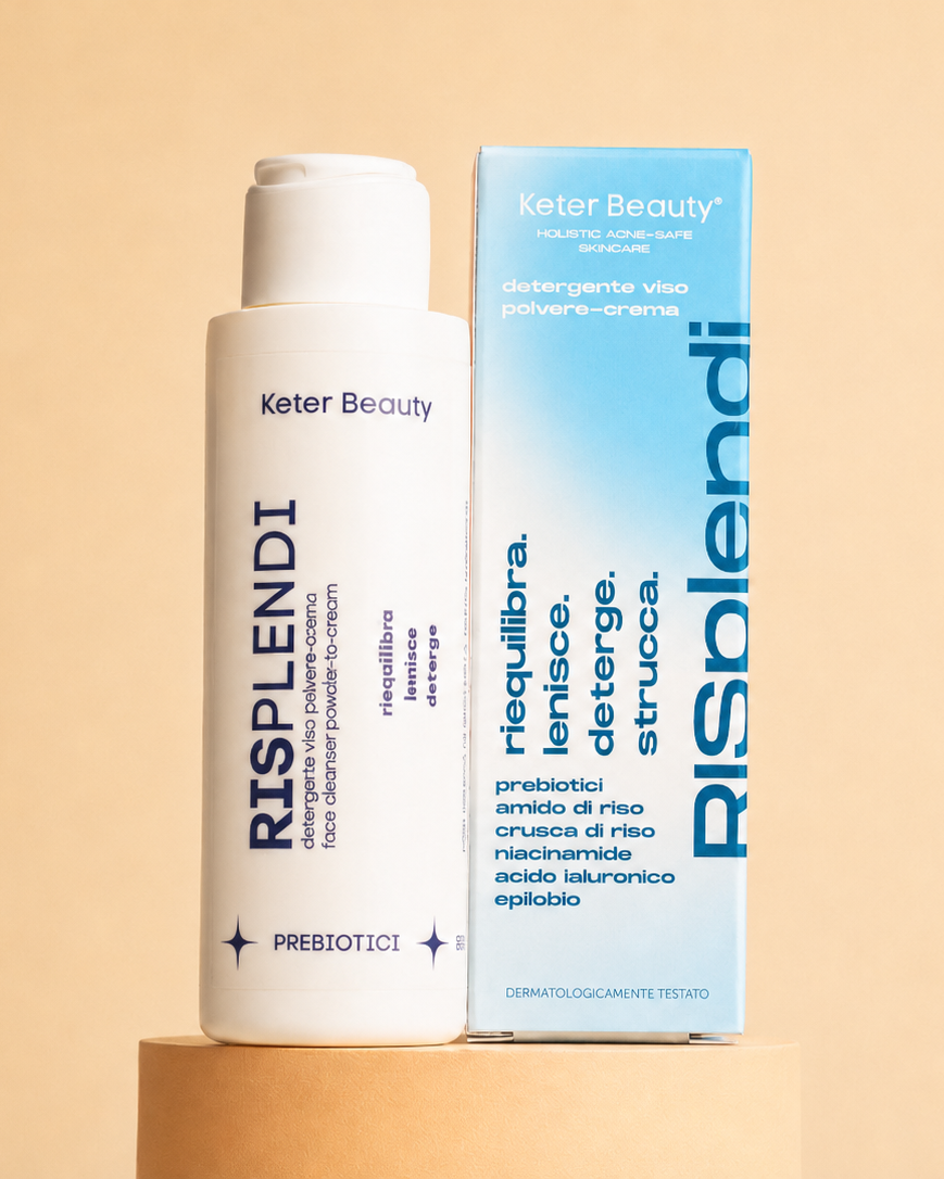 RISPLENDI detergente viso polvere-crema 40g