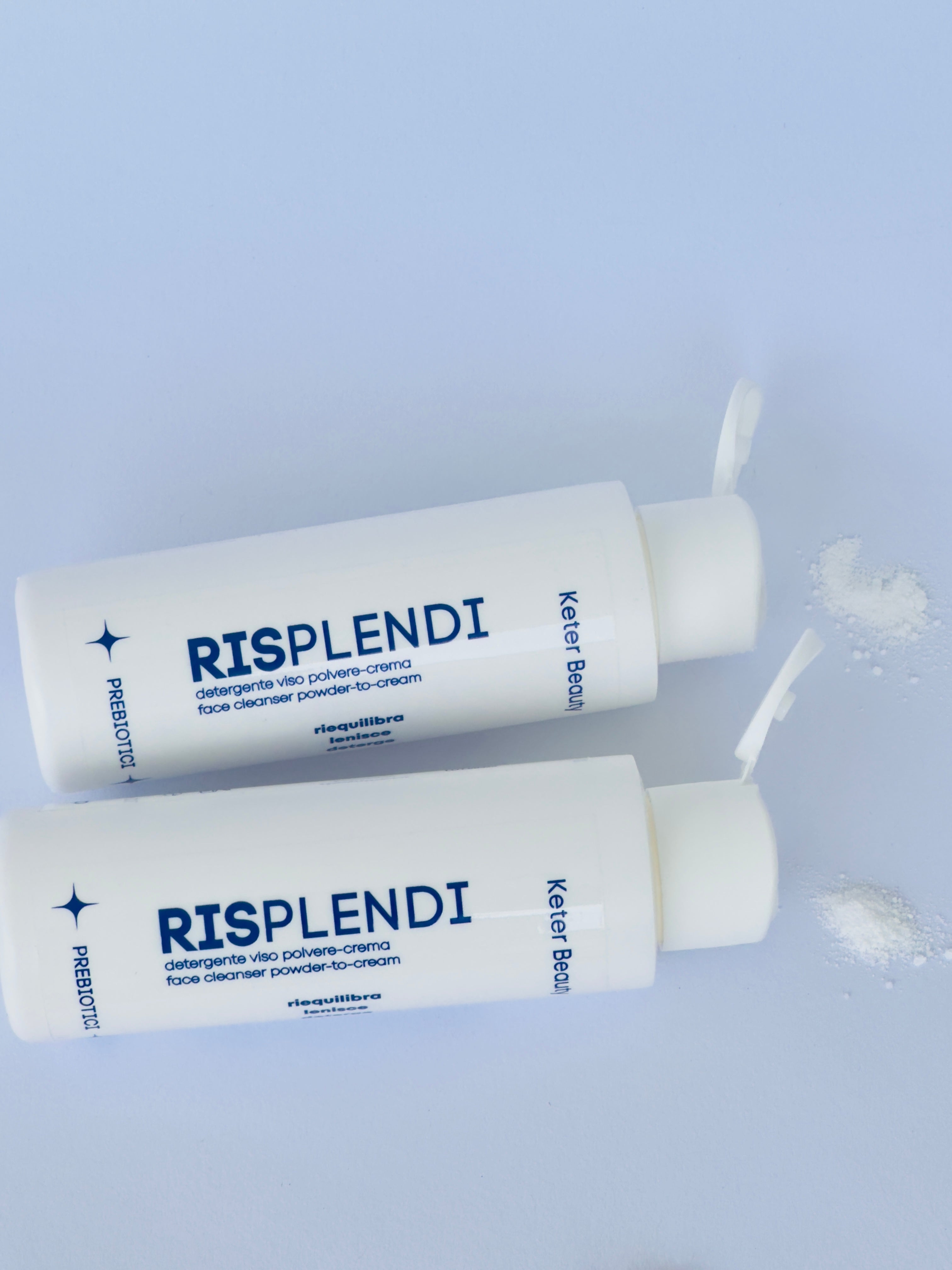 RISPLENDI detergente viso polvere-crema 40g