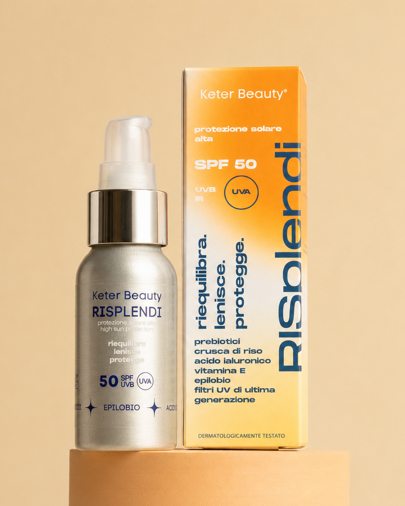 RISPLENDI crema viso con protezione solare SPF50 50ml