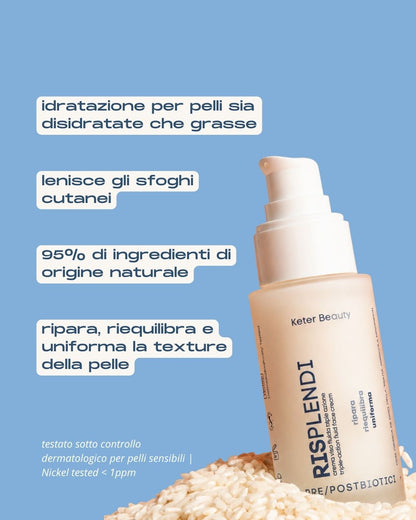 RISPLENDI RESET KIT - Detersione + Trattamento + Idratazione