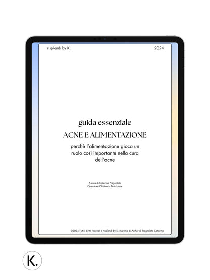 Essential | Acne e alimentazione: consigli pratici e ricette