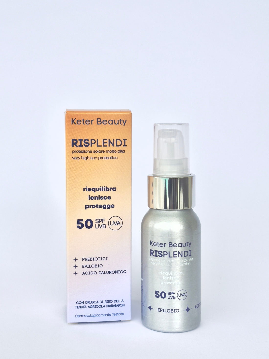 RISPLENDI crema viso con protezione solare SPF50 50ml