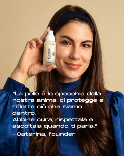 RISPLENDI crema viso fluida